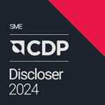 CDP Badge with SME B for Climate Score